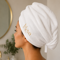 PRECOMMANDE - Serviette cheveux microfibre